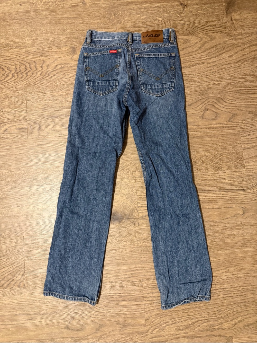 Jag Jeans Women's Straight-Leg Blue Denim Jeans